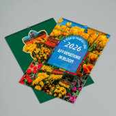 Tulp Bloemen Affirmatie Nieuwe Beginnen Diepe Lief Kalender