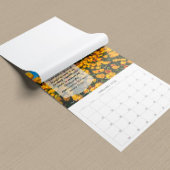Tulp Bloemen Affirmatie Nieuwe Beginnen Diepe Lief Kalender
