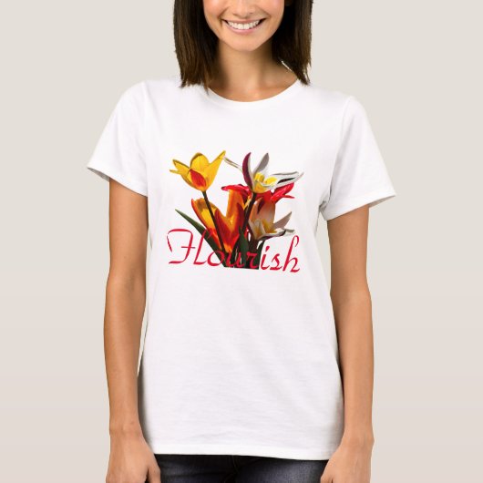 Tulp Bloemen - Bloeien T-shirt (Voorkant)