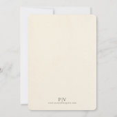  Tulp Bloemen Lijst Huwelijksuitnodiging Kaart (Achterkant)