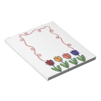 Tulp bloemendagboek notitieblok