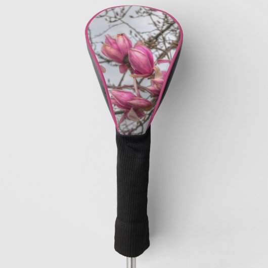 Tulp Blossom Golf Head Hoesje Golfheadcover (Voorkant)