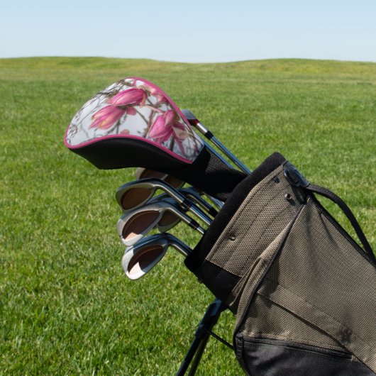 Tulp Blossom Golf Head Hoesje Golfheadcover (Insitu)