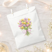 Tulp boeket favor zakken bedankzakje (Geknipt)