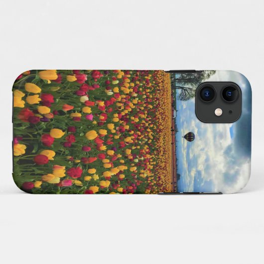 Tulp-Boerderij in Oregon Case-Mate iPhone Case (Achterkant (horizontaal))