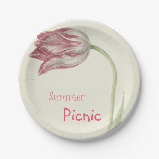  Tulp - Bord voor zomerpicknick (Voorkant)