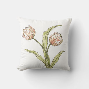 Tulp Botanisch Huisdecor Kussen