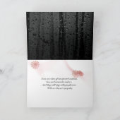 tulp bouquet met rampenkaart kaart (Binnen)