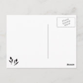 Tulp Briefkaart (Achterkant)