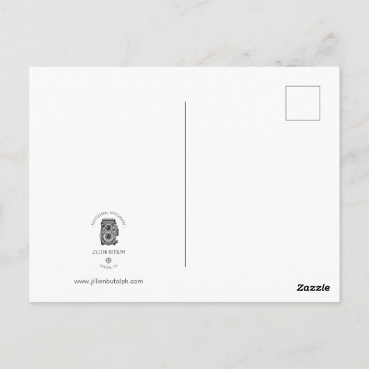 Tulp Briefkaart (Achterkant)