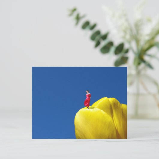 Tulp Briefkaart (Staand voorkant)