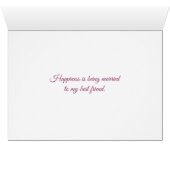 tulp bruiloft voor echtgenoot (Binenzijde Horizontaal (Onderkant))