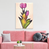 Tulp Canvas Afdruk (Insitu (Woonkamer))