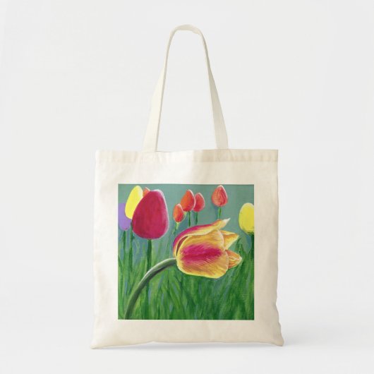 Tulp-Canvas tas (Voorkant)