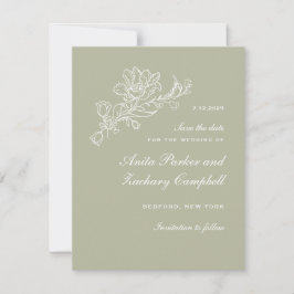 Tulp Cascade Lichen Save The Date