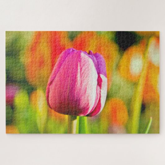Tulp Collage Legpuzzel (Horizontaal)