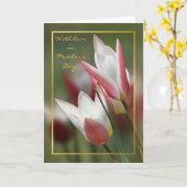 tulp de Moederdag van Dame Jane Kaart (Gele Bloem)