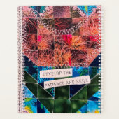 Tulp Dekbedpatroon Cactus Bloem Oceaan Vis Kunst Planner (Achterkant)