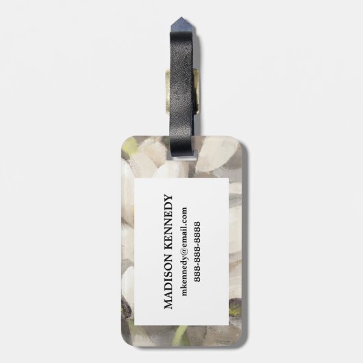 Tulp Delight II Bagagelabel (Achterkant verticaal)