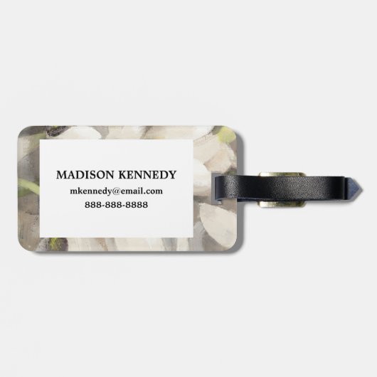 Tulp Delight II Bagagelabel (Achterkant horizontaal)