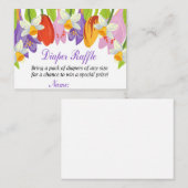 Tulp Diaper Raffle Tickets (Voorkant / Achterkant)