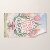 Tulp: Een frisse start voelt goed Bad Handdoek (Handdoek)
