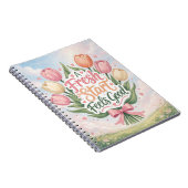 Tulp: Een frisse start voelt goed Notitieboek (Rechterzijde)