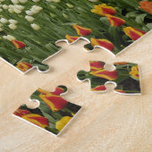 Tulp- en hyacintuinen, Keukenhof Gardens Legpuzzel (Zijkant)