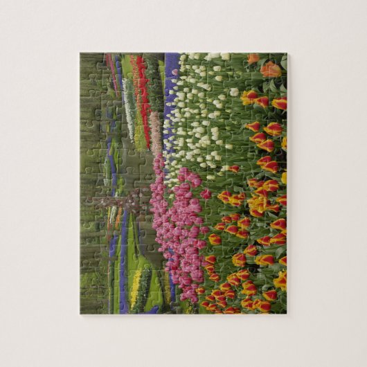 Tulp- en hyacintuinen, Keukenhof Gardens Legpuzzel (Verticaal)