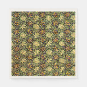 Tulp en lelie, beroemd patroon, servet