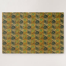 Tulp- en leliepatroon (door William Morris)