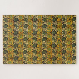 Tulp- en leliepatroon (door William Morris) Legpuzzel