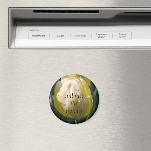 Tulp en Quote Magnet (Insitu (Vaatwasser))