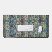 Tulp en Roos Datum, Ontwerp 1876 William Morris Bureaumat (Keyboard & Muis)