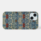 Tulp en Roos Datum, Ontwerp 1876 William Morris iPhone 15 Case (Achterkant horizontaal)