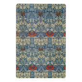Tulp en Roos Datum, Ontwerp 1876 William Morris Mini Klembord (Achterkant)