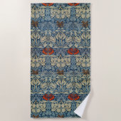 Tulp en Roos Datum, Ontwerp 1876 William Morris Strandlaken (Voorkant)