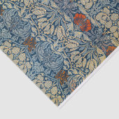 Tulp en Roos Datum, Ontwerp 1876 William Morris Tissuepapier (Detail)