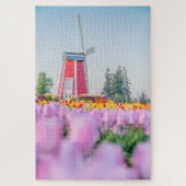 Tulp en windmolen legpuzzel (Verticaal)