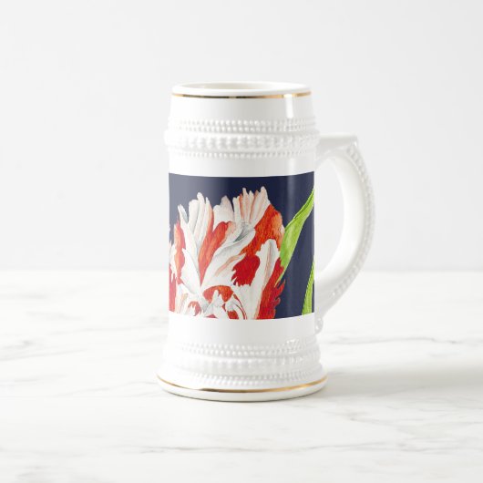 Tulp Estella Rijnveld op een Stein (II) Bierpul (Voorkant rechts)