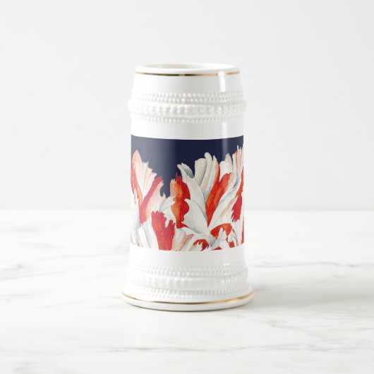 Tulp Estella Rijnveld op een Stein (II) Bierpul (Center)