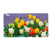 Tulp Etiket (Voorkant)