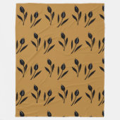 Tulp Fleece Deken (Voorkant)