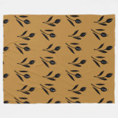 Tulp Fleece Deken (Voorkant (Horizontaal))