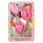 Tulp [Flex-fotomagneet] Magneet (Verticaal)