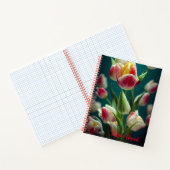 Tulp Flower Spiral Notitieboek (Binnen)