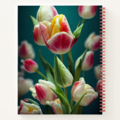 Tulp Flower Spiral Notitieboek (Achterkant)