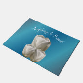Tulp Flowers Alles is mogelijk Inspirerend Deurmat (Schuin)