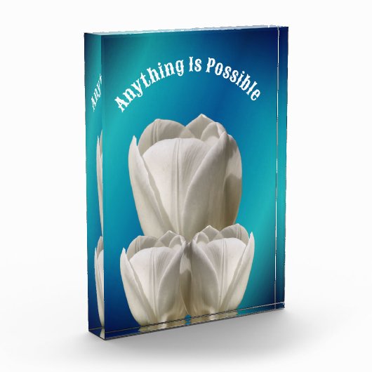 Tulp Flowers Alles is mogelijk Inspirerend Fotoblokken (Links)