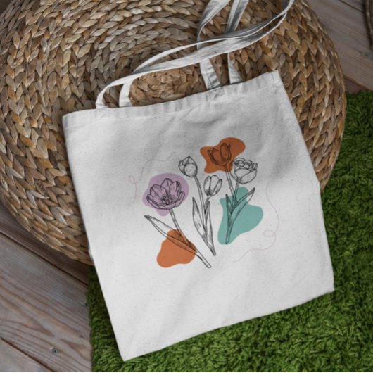 Tulp Flowers Spring Tote Bag